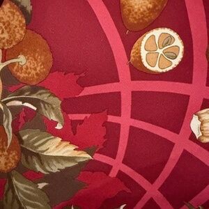 Ferragamo 100% Silk Scarf Never Worn NIB Retired Harvest Pattern